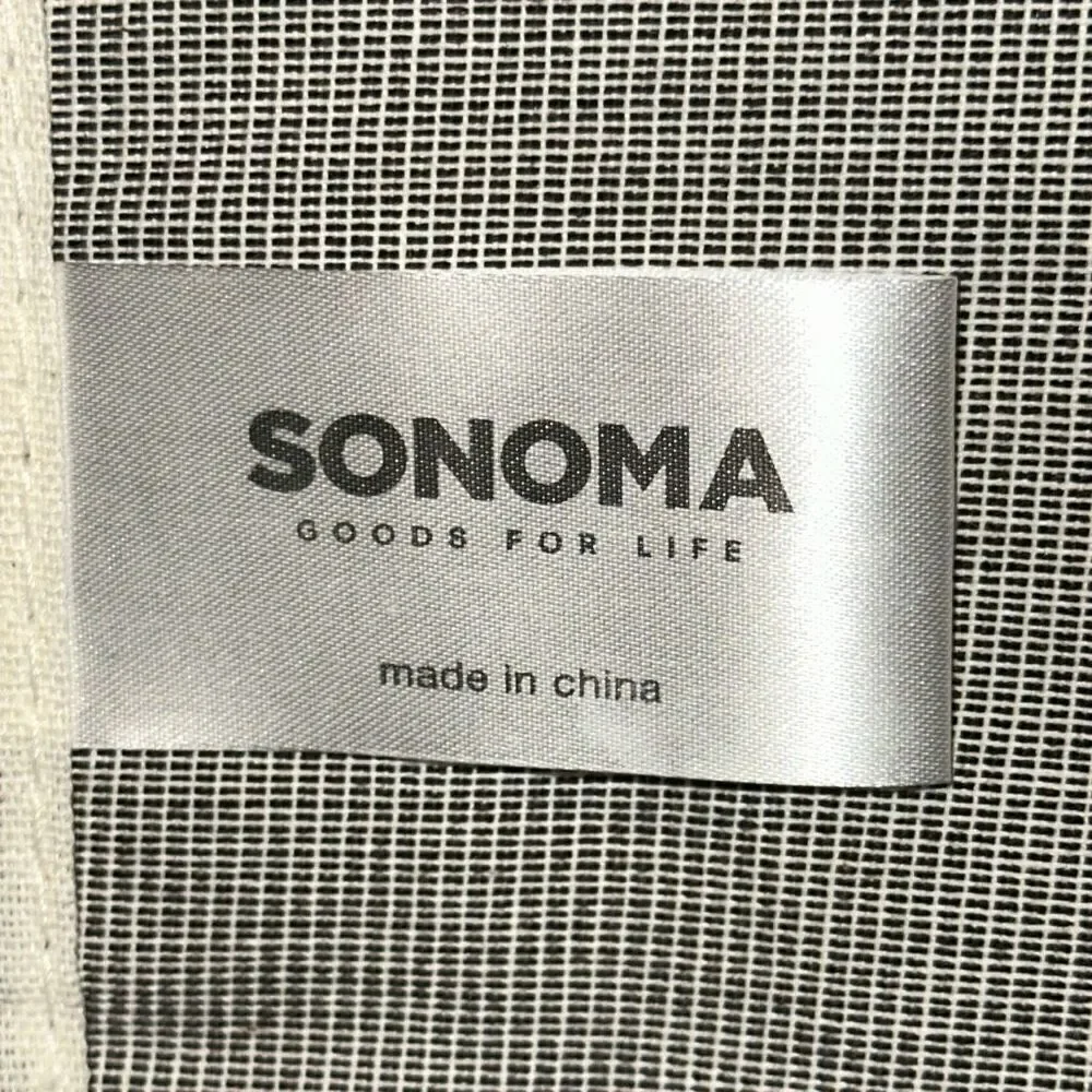 *New* Sonoma Goods For Life Gray Black White Multi-pocket Hanging Organizer 17